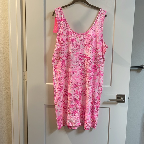 Newberri Tank Dress: Seaside Scene - Picture 3 of 3